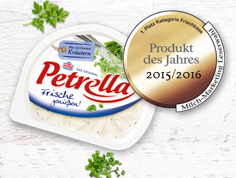 Petrella mit viel frischen Kräutern - Produkt des Jahres 2015/2016